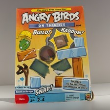 ANGRY BIRDS On Thin Ice GAME Mattel 2011 Open Box. Complete