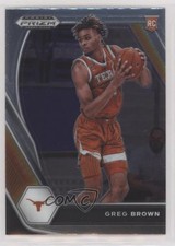 2021-22 Panini Prizm Draft Picks Greg Brown III #27 Rookie RC 0or9