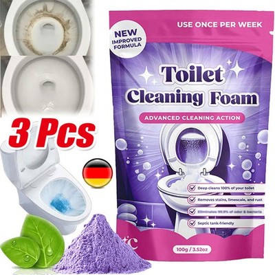 3X Fizz Clean Toilet Cleaner, Fizzclean WC-Reiniger, Fizzclean Toilettenreiniger