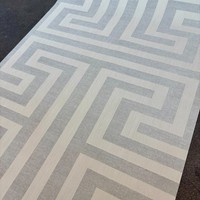 Eur 9,39/Qm / Tapete Cristiana Masi 27516 Geometrisch Luxus Grau Beige