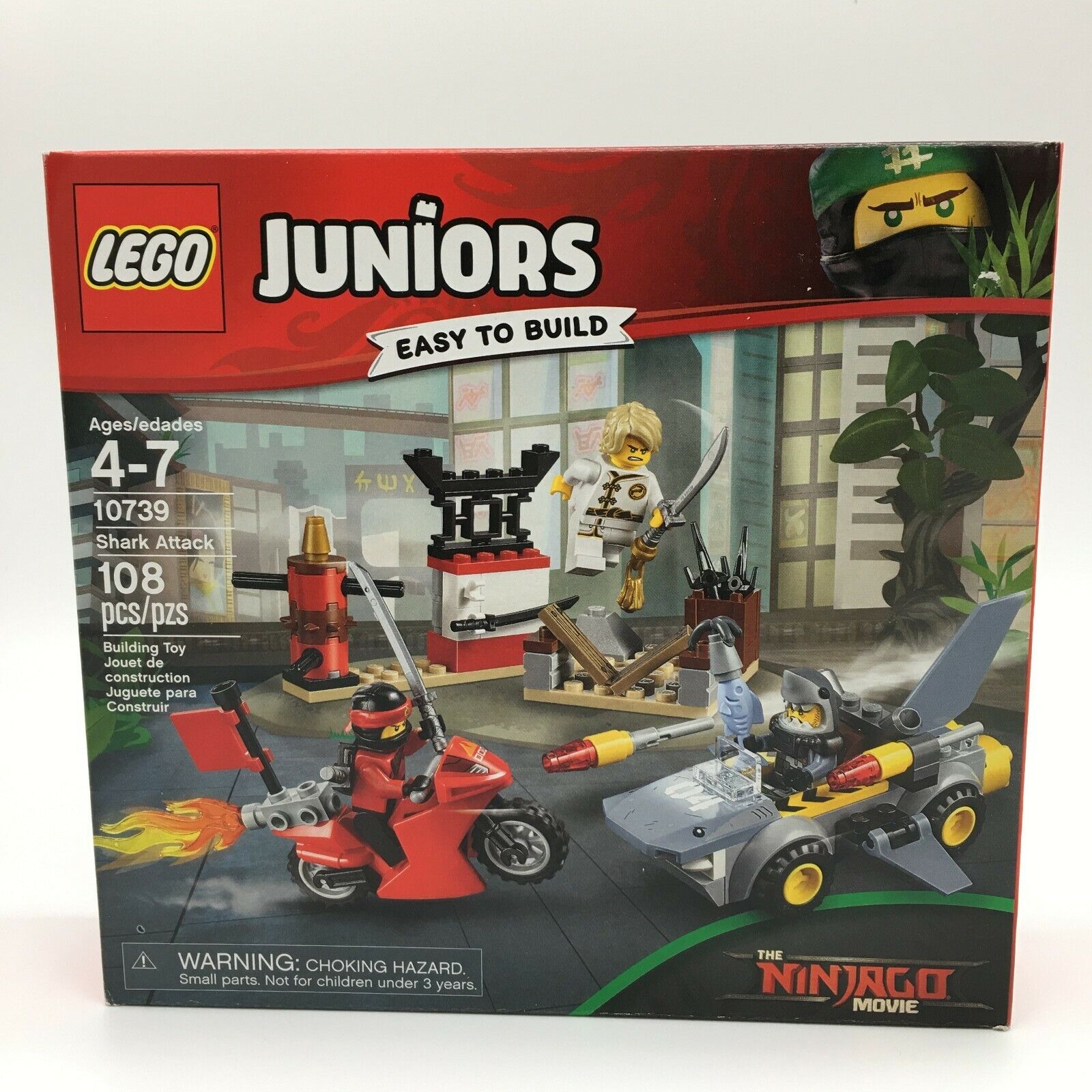 LEGO Ninjago Juniors Shark Attack - 10739 - New Sealed
