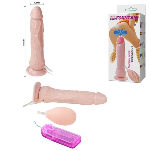 Dildo spruzzante intimo donna squirting pene vibratore realistico euaculante - Foto 2 di 6