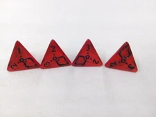 Hour of Devastation Magic the Gathering MTG Promo Red d4 die