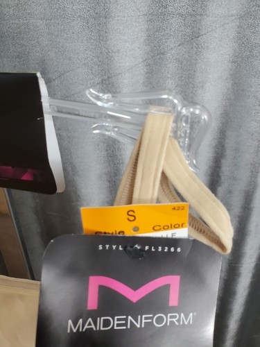 Maidenform Firm Cami Top Solutions BIEGE Shapes Size S NWT Style #FL3266 - Picture 6 of 9