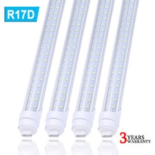 T8 8FT Led Tube Light Bulbs R17D HO 65W V Shape Bulbs 8Foot Led Shop Light 6000K
