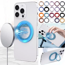 Universal Magnetic Phone Ring Holder / Stand Compatible with MagSafe Phone Grip