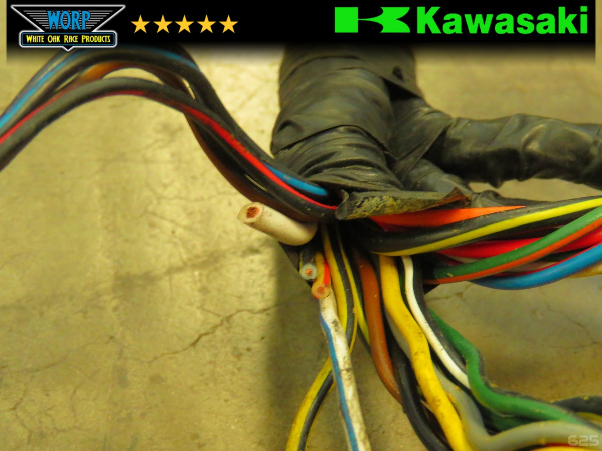 交渉中 96 Kawasaki ZX11 D 1100 Ninja Wire Wiring Harness 26030-1322 1995