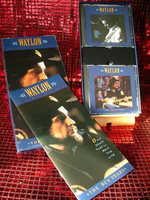 Waylon Jennings - The RCA Years 2 CD Box ( Neuwertig aus Archiv)