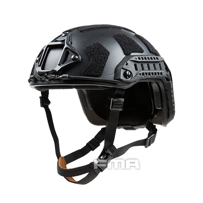 Capacete FMA Tactical SF corte super alto protetor antiqueda chapéu rígido M/L G/XL - Imagem 3 de 4