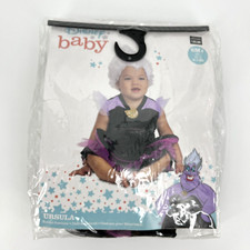 Disney Baby Ursula Costume 6-12 Months Little Mermaid Halloween Dress Up