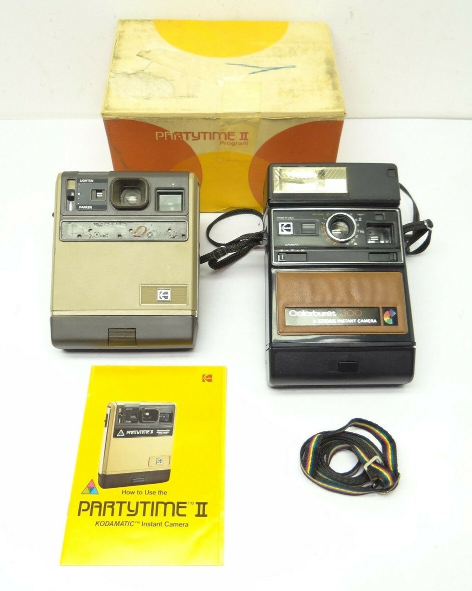 Vintage Kodak Instant Kodamatic HS14410 Color Burst 300 Partytime II
