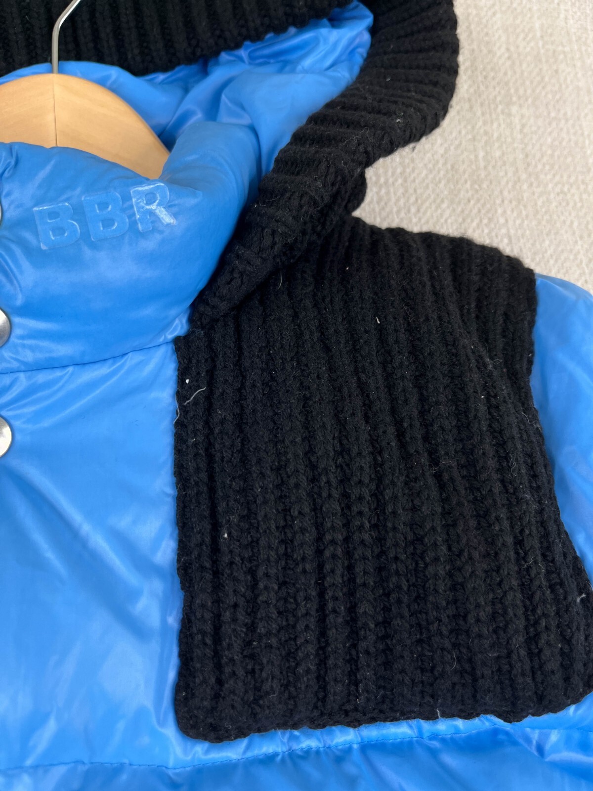 BARKB-RULES Down Puffer Knit Toggle Jacket Japan … - image 13