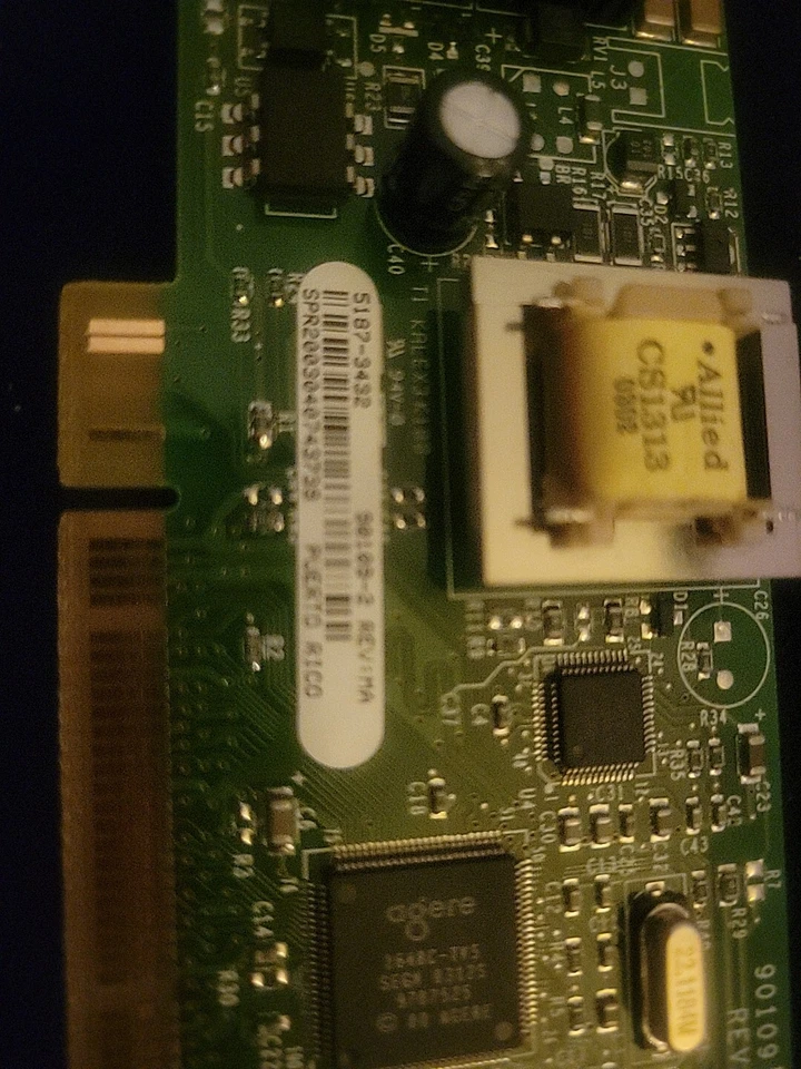 Smart Modular Technologies Ethernet Network Adapter Modem Model 90109-2 - Image 3 of 4