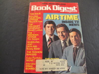 Book Digest Sep 1978 Air Time Inside TV News, Erma Bombeck Interview  ID:53108