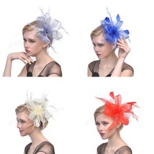 Hair Accessories Handmade Feather Women's Headwear Feather Headdress Boutique
