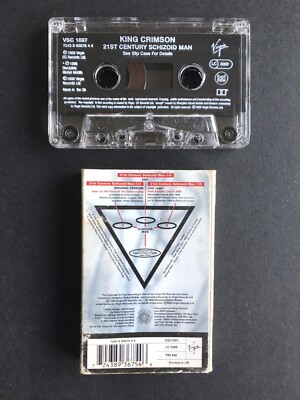 King Crimson - 21st Century Schizoid Man - Cassette Tape Single