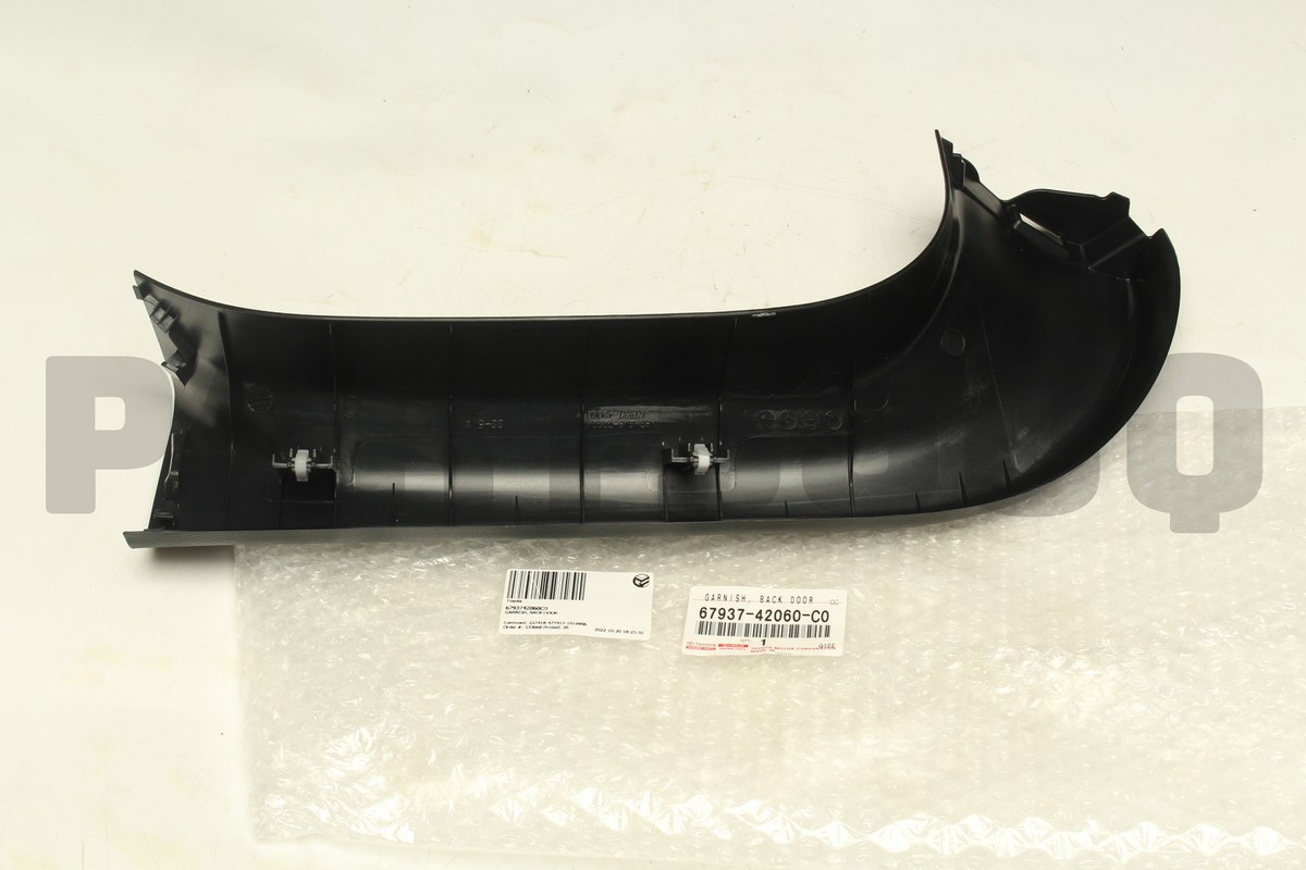 6793742060C0 Genuine Toyota GARNISH, BACK DOOR 67937-42060-C0 | eBay