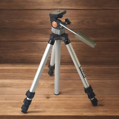 Slik Stativ 500 G Reisestativ Videostativ mit Schwenkkopf - lock/rel. - TOP - 1m