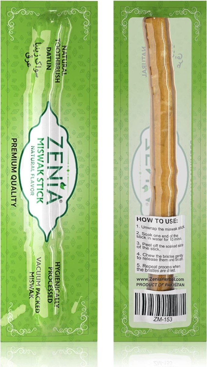 Musa Essence Stem 10mL×2本セット 3 Pack Zenia Sewak Natural Miswak Traditional Toothbrush Vacuum