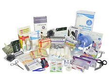 Lightning X Stocked EMS/EMT Trauma & Bleeding First Aid Responder Kit LXSMK-M