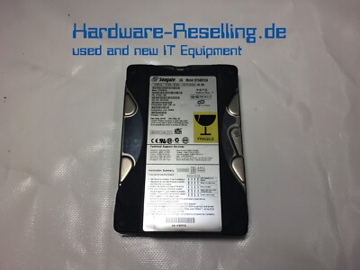 Seagate IDE 40 GB 2,5'' 5400 RPM 1 Gbps 2 MB ST340810A 9T7002-303 100188744
