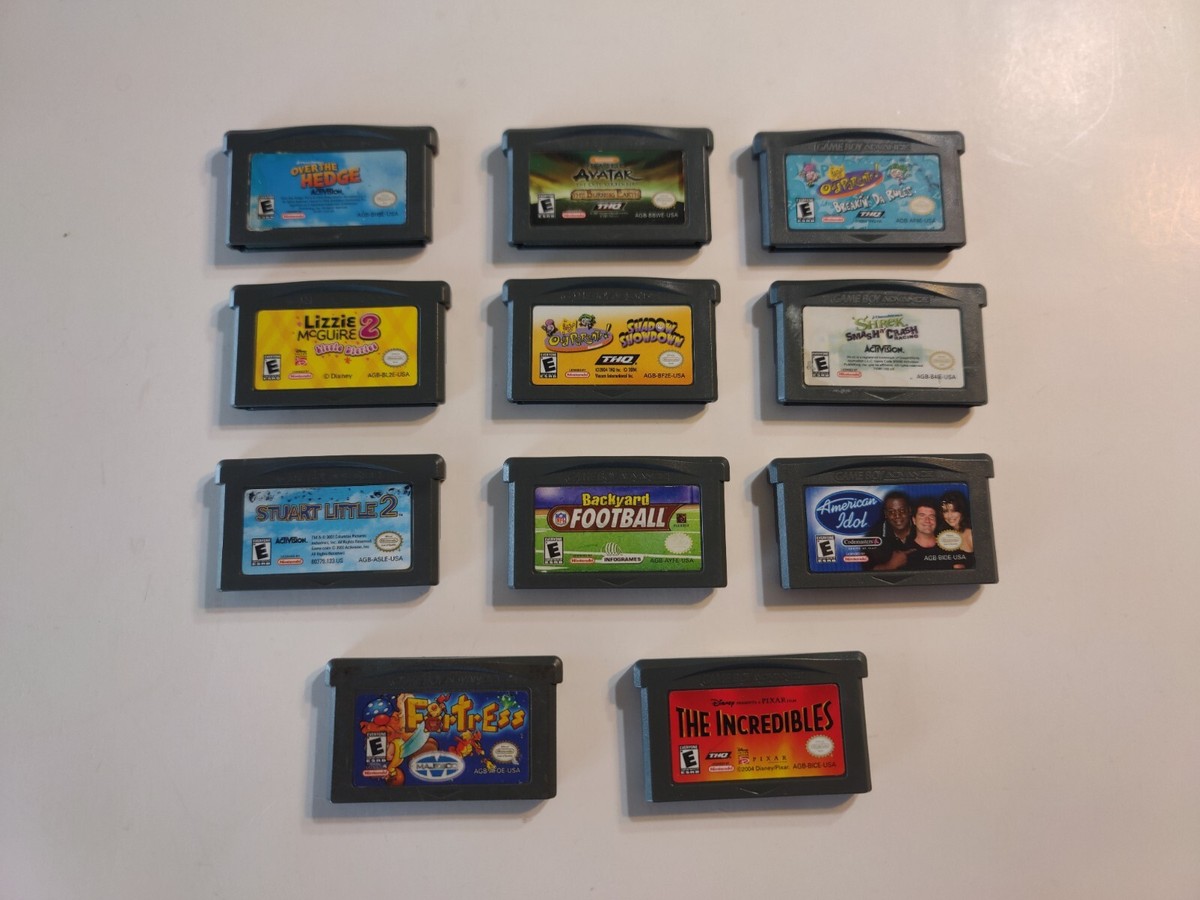 Nintendo Gameboy Advance Game Lot - 11 Games - All Tested