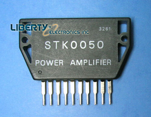 LOT of 2 (two) STK0050 ORIGINAL IC SANYO Power Amplifier + Heat Sink Compound