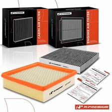 A-Premium Engine & Cabin Air Filter w/ Activated Carbon for Honda CR-V 1997-2001