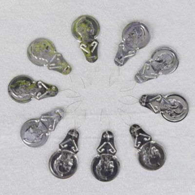 50Pcs Bow Wire Needle Threader Stitch Insertion Craft BEST For Hand Sewing P1O2
