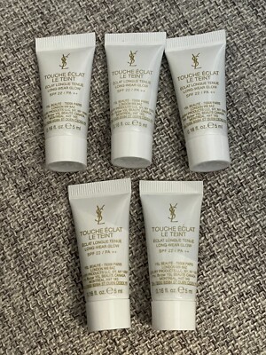 YSL Touche Eclat Long Wear Glow LSF 22 P++ B40 X 2 - B50 - B80 & BD70 je 5ml