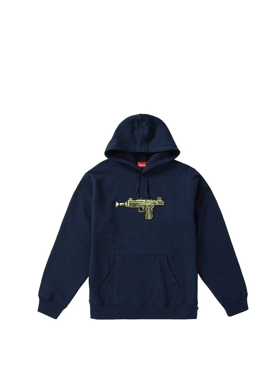 Sweat à capuche Supreme Toy Uzi bleu marine grand