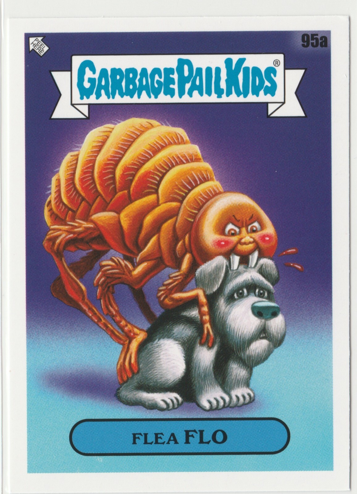 Flea Flo #95a Garbage Pail Kids GPK 2021 Food Fight Trading Card  
