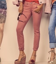 CAbi Brick Dust Skinny Jeans  5310 Size 0 109