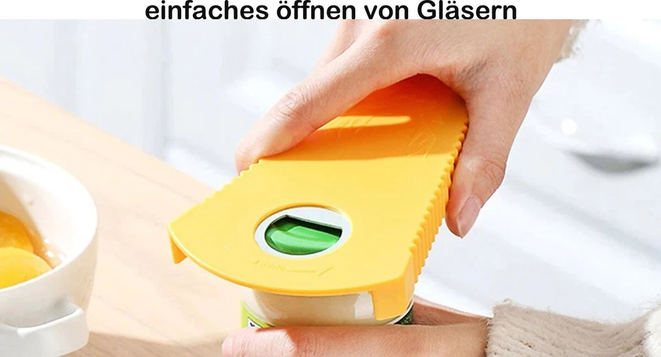 Multifunktion Öffner Flaschen Dosen Deckel abdrehen Dosenöffner Büchsenöffner - Bild 4 von 4