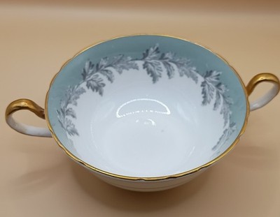 Aynsley Eichenblatt Suppenschüssel nur mit Griffen Fine Bone China Made in England