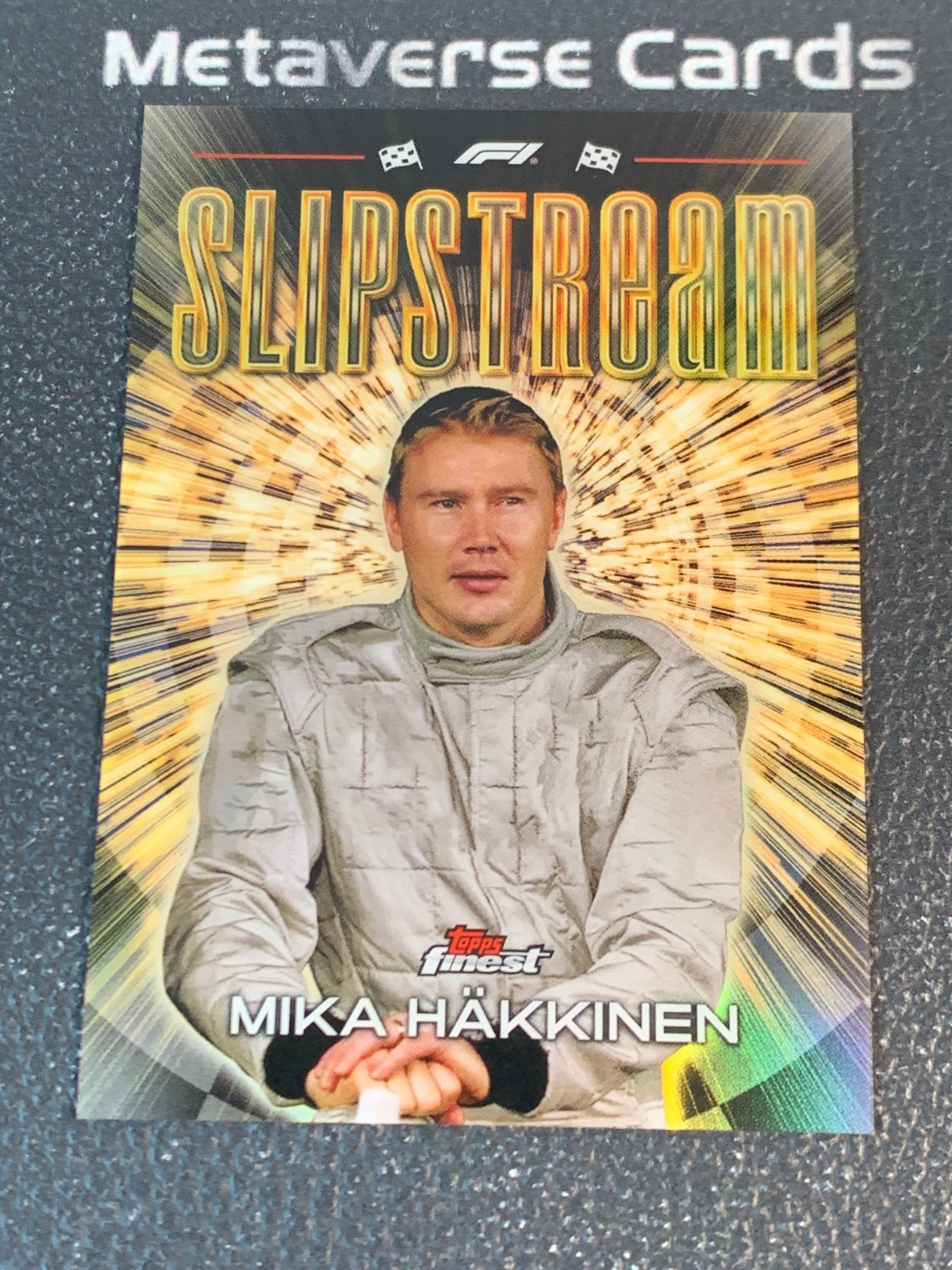 2024 Topps Finest Formula 1 F1 Mika Hakkinen Slipstream SSP