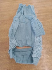 Dog Sweater Blue,sze XS