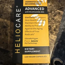 Heliocare Advanced Nicotinamide B3 Skin Health Supplement 120 Ct