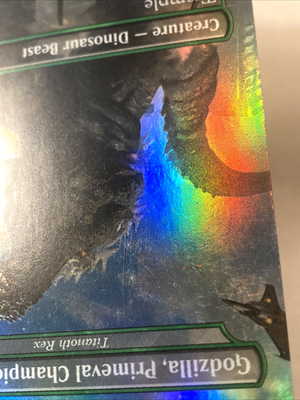 MTG Godzilla, Primeval Champion 英語foil MTG Godzilla, Primeval Champion - Titanoth Rex (Foil) Ikoria 377