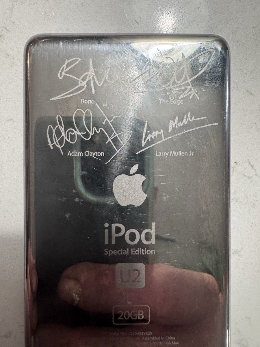 Apple iPod Classic 20GB 4th Generation U2 Special Edition Black