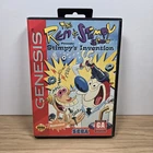 The Ren & Stimpy Show Stimpy’s Invention (Sega Genesis) Complete CIB Tested