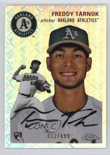 2023 Chrome Platinum Anniversary Topps Refractor 12/499 Freddy Tarnok #137 1q0o