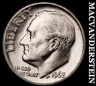 1963 Silver Roosevelt Dime-Choice Gem BU Lustrous No Reserve #i2867