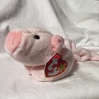 Ty Beanie Baby SQUEALER The Pig Vintage Ty Stuffed Animal Plush 90s Nostalgia