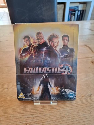 Blu ray Steelbook Exclusive Zavvi Fantastic 4 neu Geprägt  in Folie