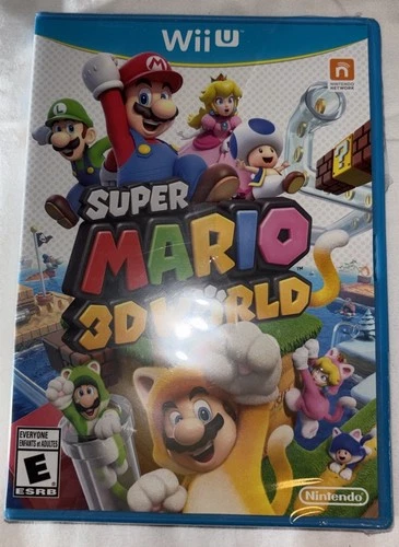 Super Mario 3D World Nintendo Wii U Sealed Brand New