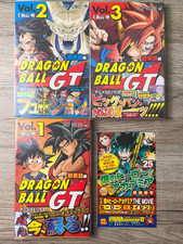 Dragon Ball GT Japanese  Comics Manga Set Vol.1-3 1st Print + obi