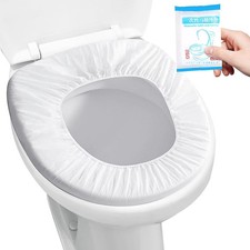 10pcs Quality Disposable Toilet Seat Covers Non-Slip Easy-to-Use, Portable Tr...