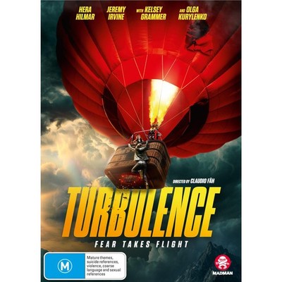 Turbulence DVD | Hera Hilmar, Jeremy Irvine, Kelsey Grammer