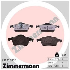 Satz Bremsbeläge Bremsklötze hinten für Volvo XC70 1 295 | 807494